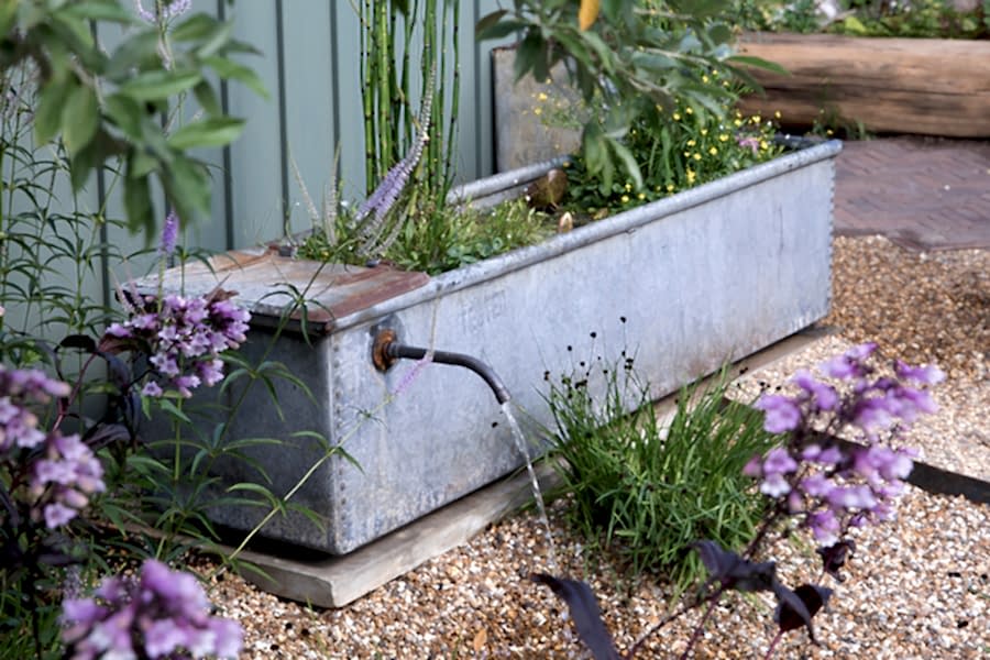 RHS Peat-Free Garden at Hampton Court Palace Garden Festival 2024